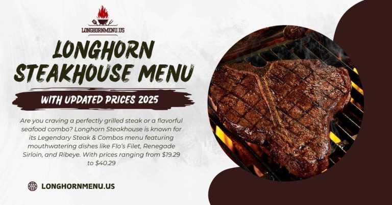 Longhorn Steakhouse Menu