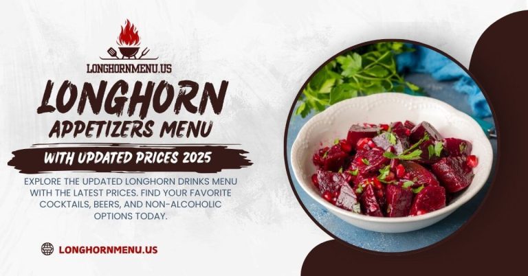 Longhorn Appetizers Menu With Prices