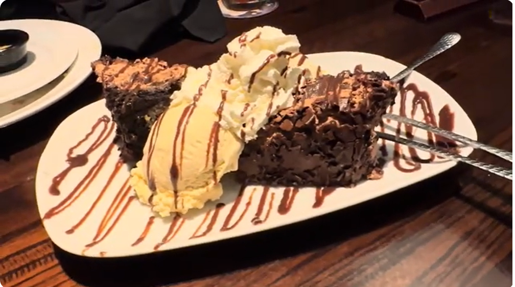 Longhorn Desserts Menu.