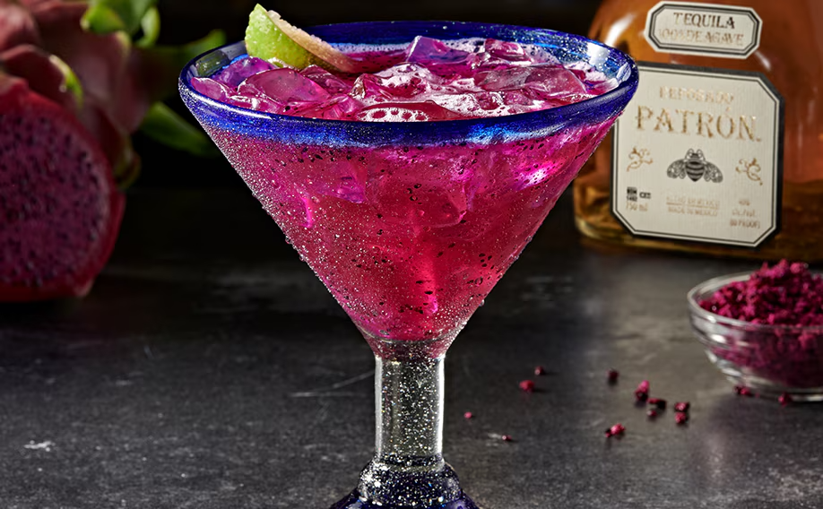 Patrón-Dragon-Fruit-Margarita
