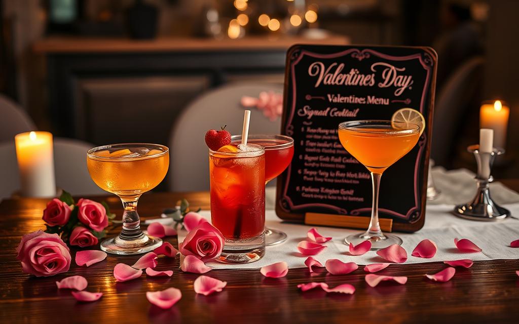 Longhorn Romantic Valentine's Day Drink Menu